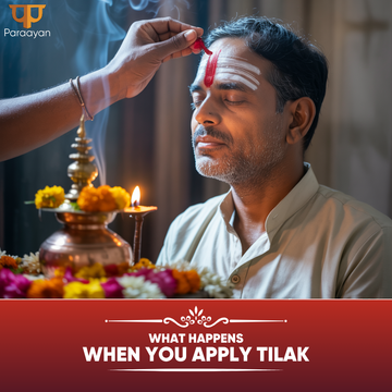 What Happens When You Apply Tilak the Traditional Way?