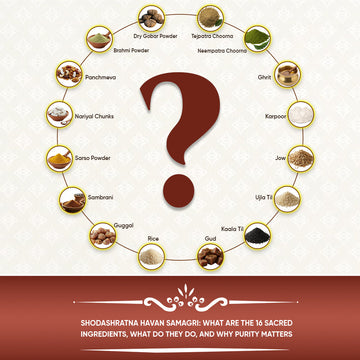 What is Havan Samagri? Understanding the 16 Ingredients of Shodashratna Havan Blend