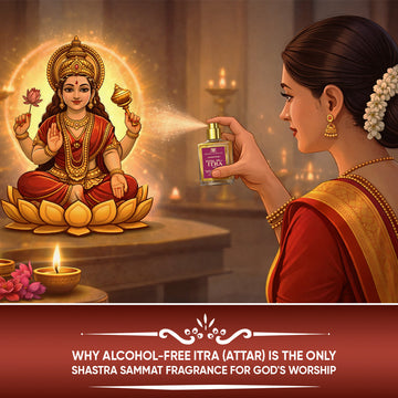 Why Alcohol-Free Itra Is the Only Shastra Sammat Fragrance for God’s Worship?