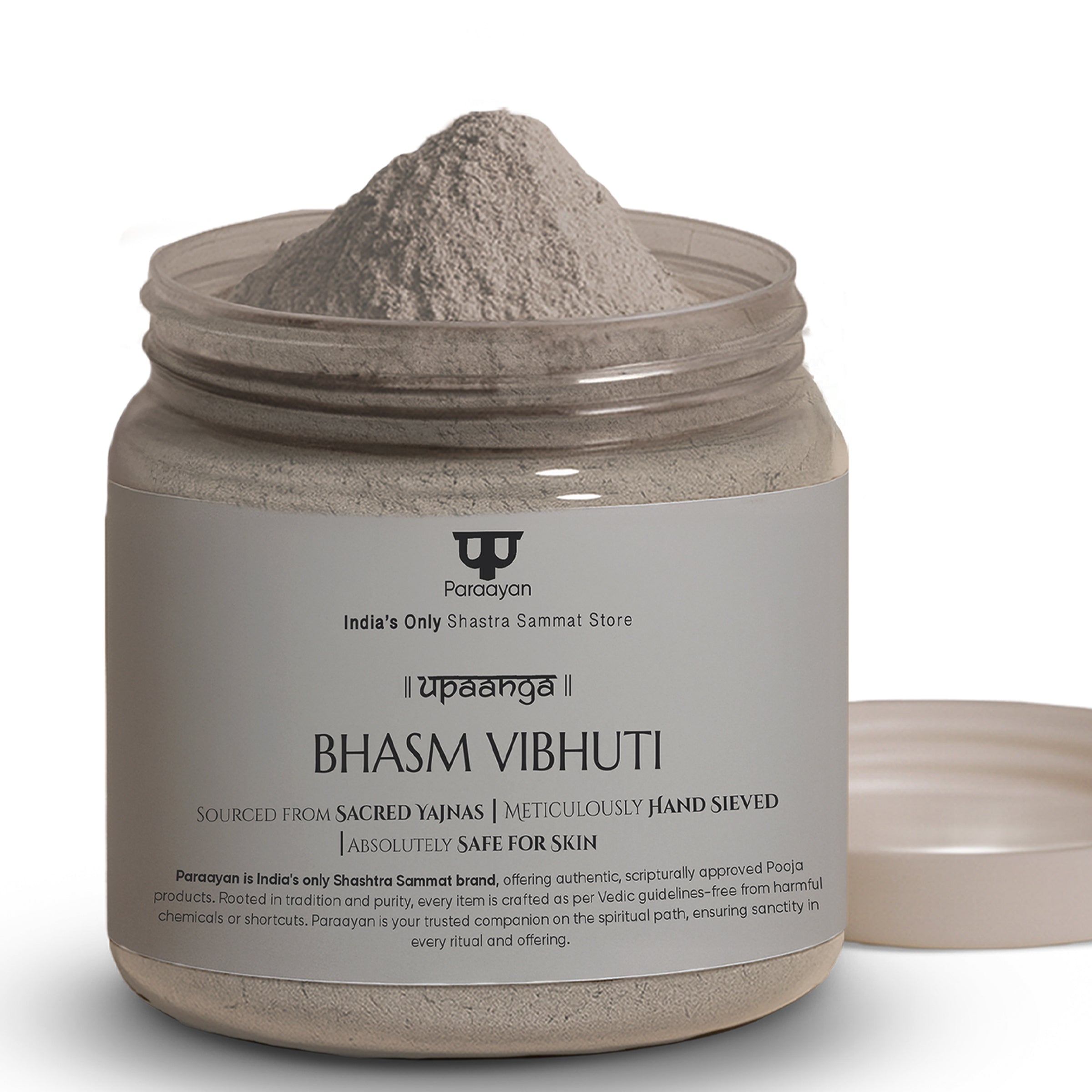 Paraayan Upaanga Bhasm Vibhuti |  1 Pack, 1 Box, 50g