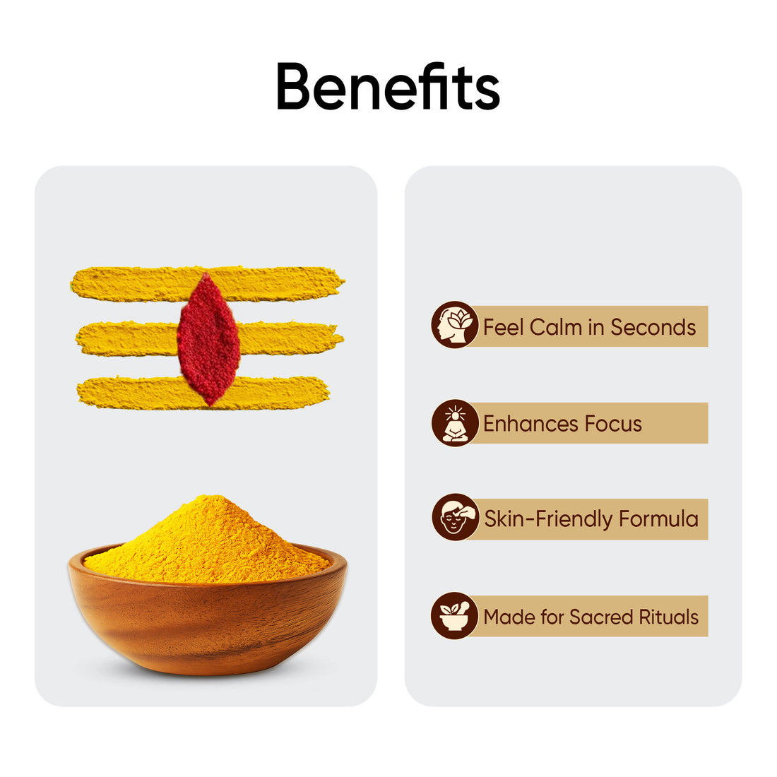 Paraayan Pure Ashtagandha Chandan Powder 50g | Shuddh Natural Chandan for Pooja, Tilak, Abhishek &amp; Meditation