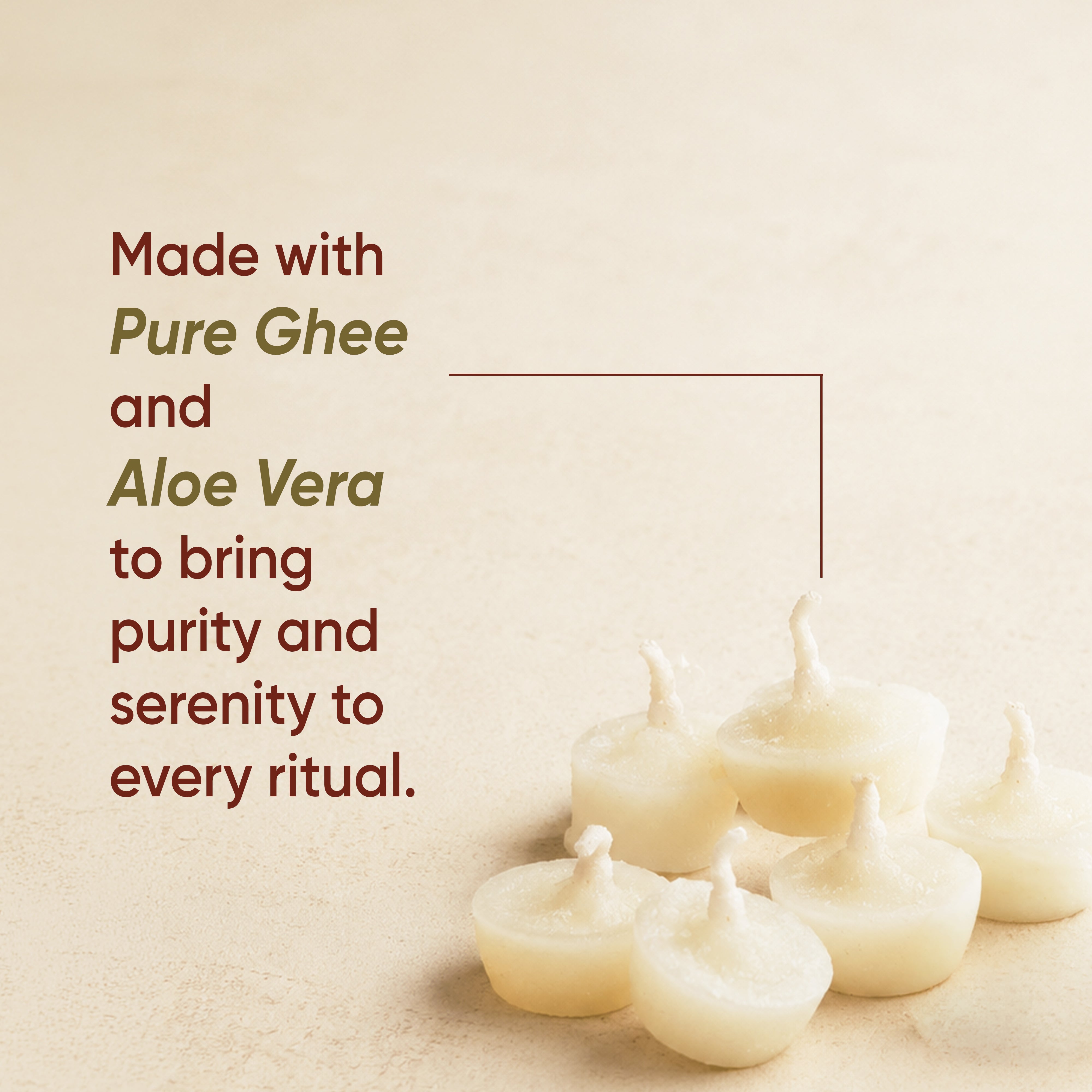 Paraayan Tamoghna Pure Ghee Wicks | 1 Pack, 50 Pieces, 150g