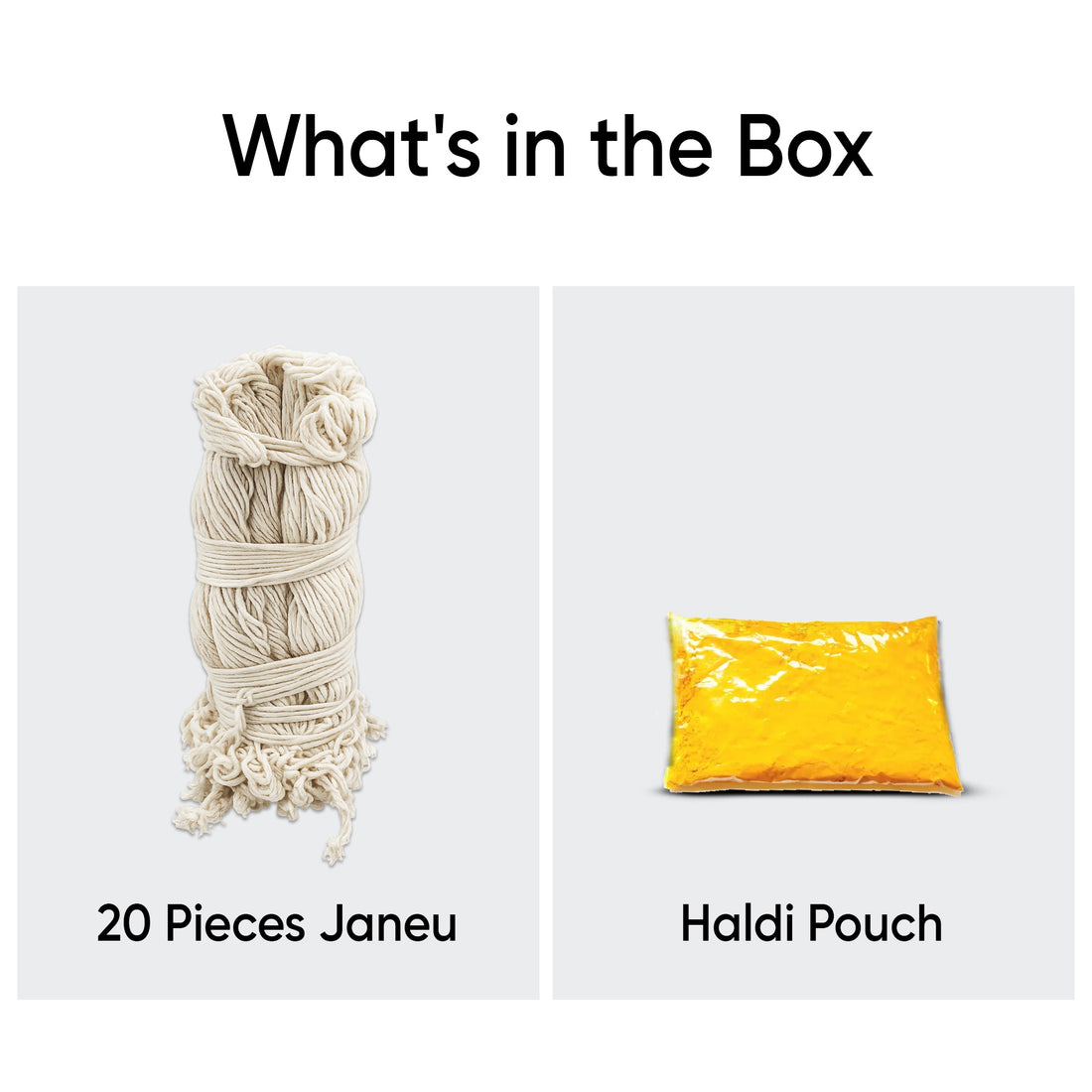 Paraayan Janeu Yagyopavit Dhaga For Brahmin | 20 Pieces Janau | With Haldi Pouch | Pure Sacred Thread For Rituals, Worship, And Spiritual Blessings | Pack of 1 ( Yagyo Pavitam For Puja)