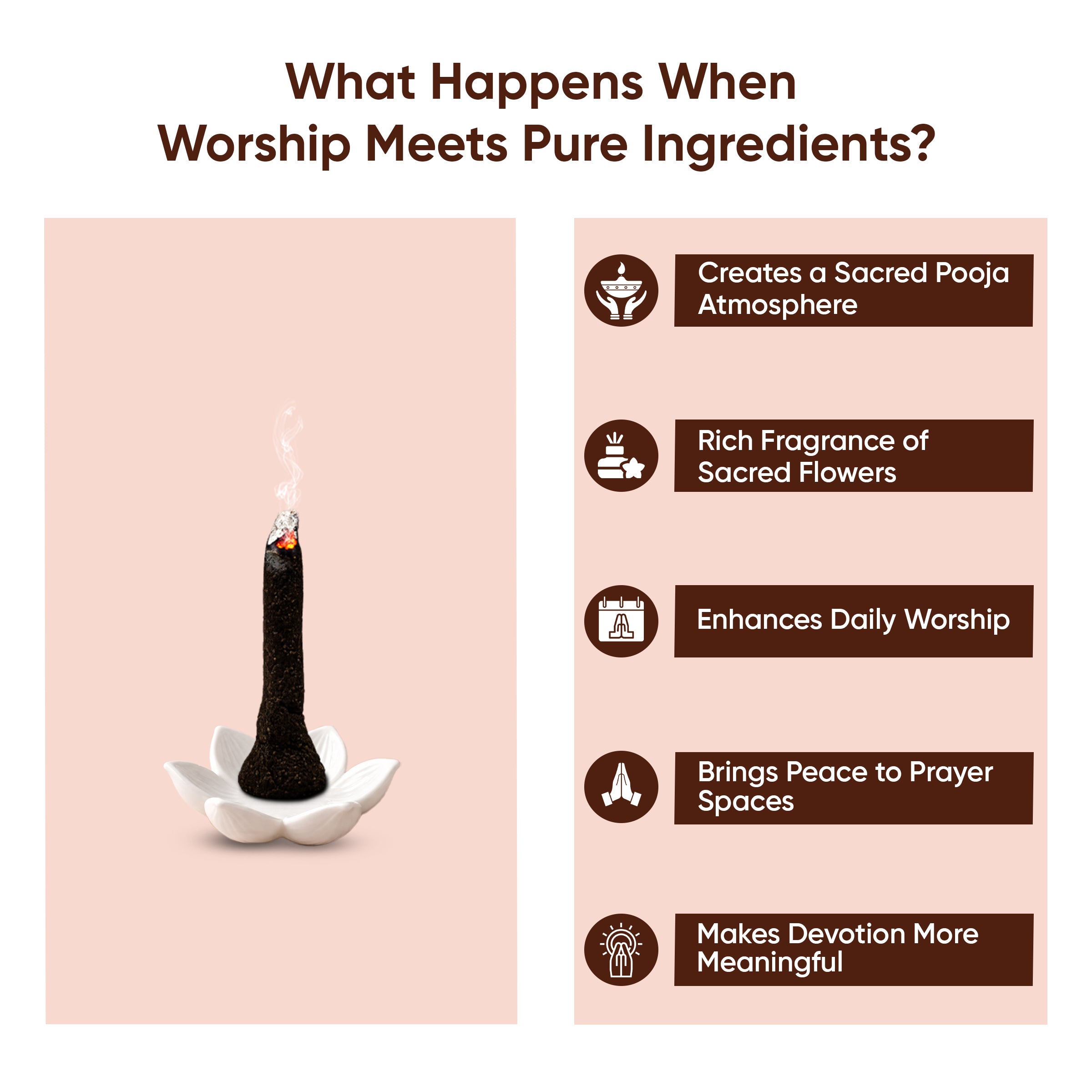 Paraayan Navapushpa Wet Dhoop | Handcrafted Dhoop with Guggul & 9 Sacred Flowers | Premium Pooja Dhoop for Daily Worship & Sacred Rituals