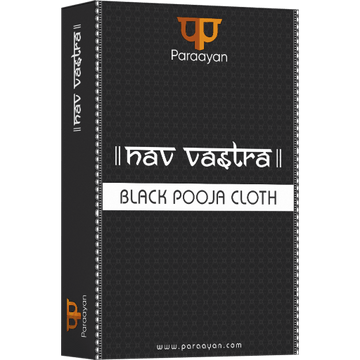 Paraayan Kaala Vastra For Shani Puja | 1.25 Meters Long | Bring Protection, Peace And Positivity To Your Home | Pack of 1  (Black Pooja Cloth )