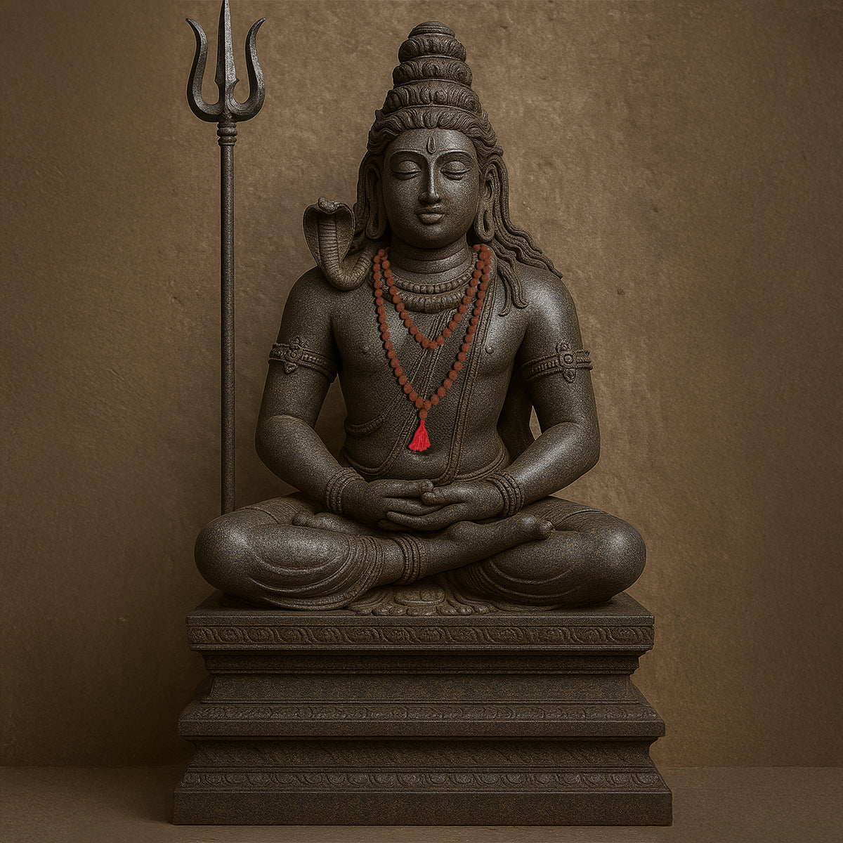 Paraayan Certified Natural Pure Panchmukhi Rudraksha Mala with 108 Beads, 7.5 mm  Rudraksha Beads Size (Approx) | Perfect For Pooja Meditation &amp; Jaap Mala | Pack of 1