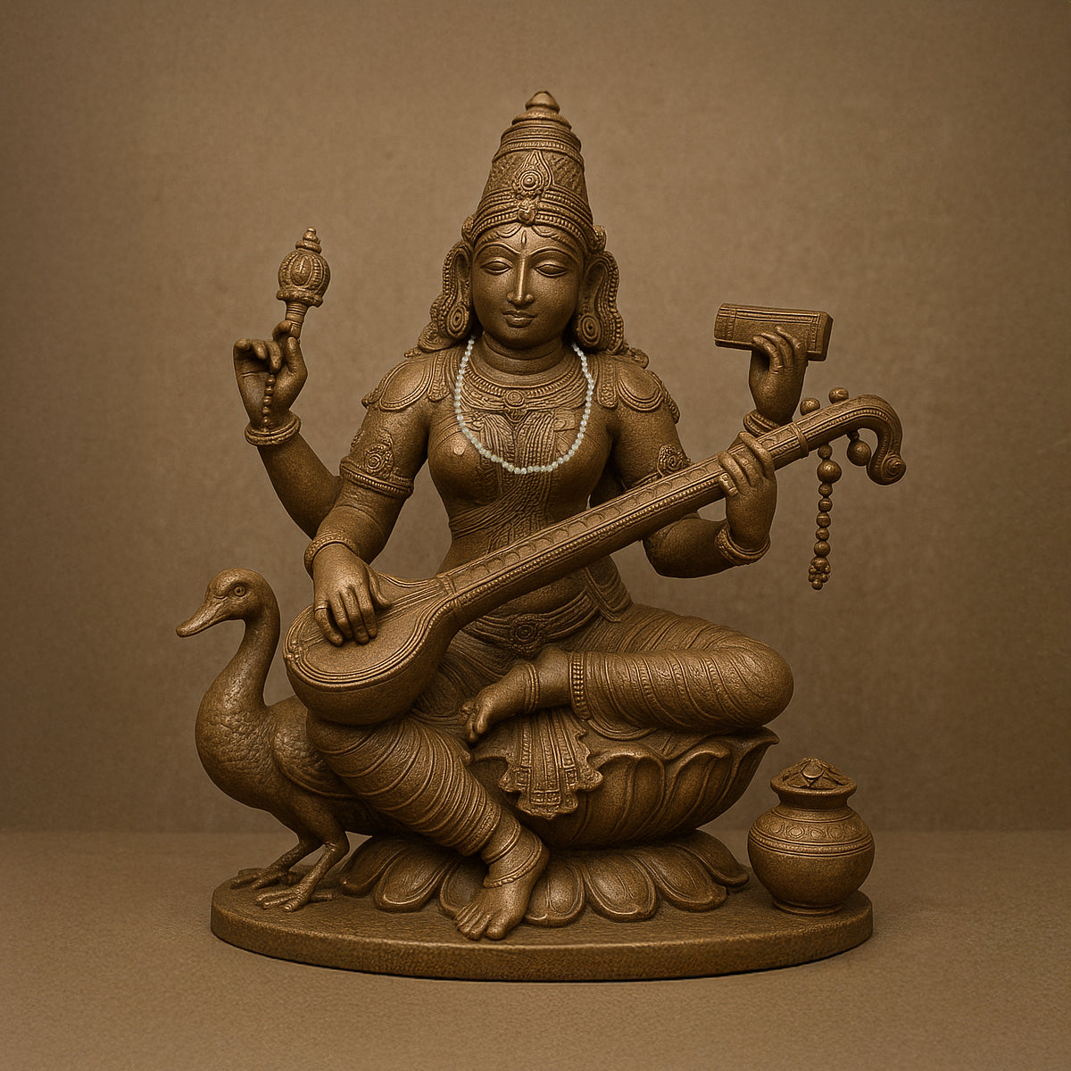 Paraayan Natural Pure Sphatik Mala with  108 Pure Crystal Beads | 6 mm Beads Size for Meditation, Puja Jaap Mala |Pack of 1