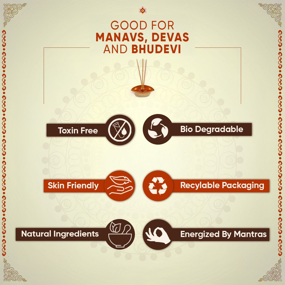 Paraayan Bhagwa Vastra For Puja | 1.25 Meter Long | Sacred Orange Cloth For Mandir, Home Temple | Pack of 1 (Orange Pooja Cloth)