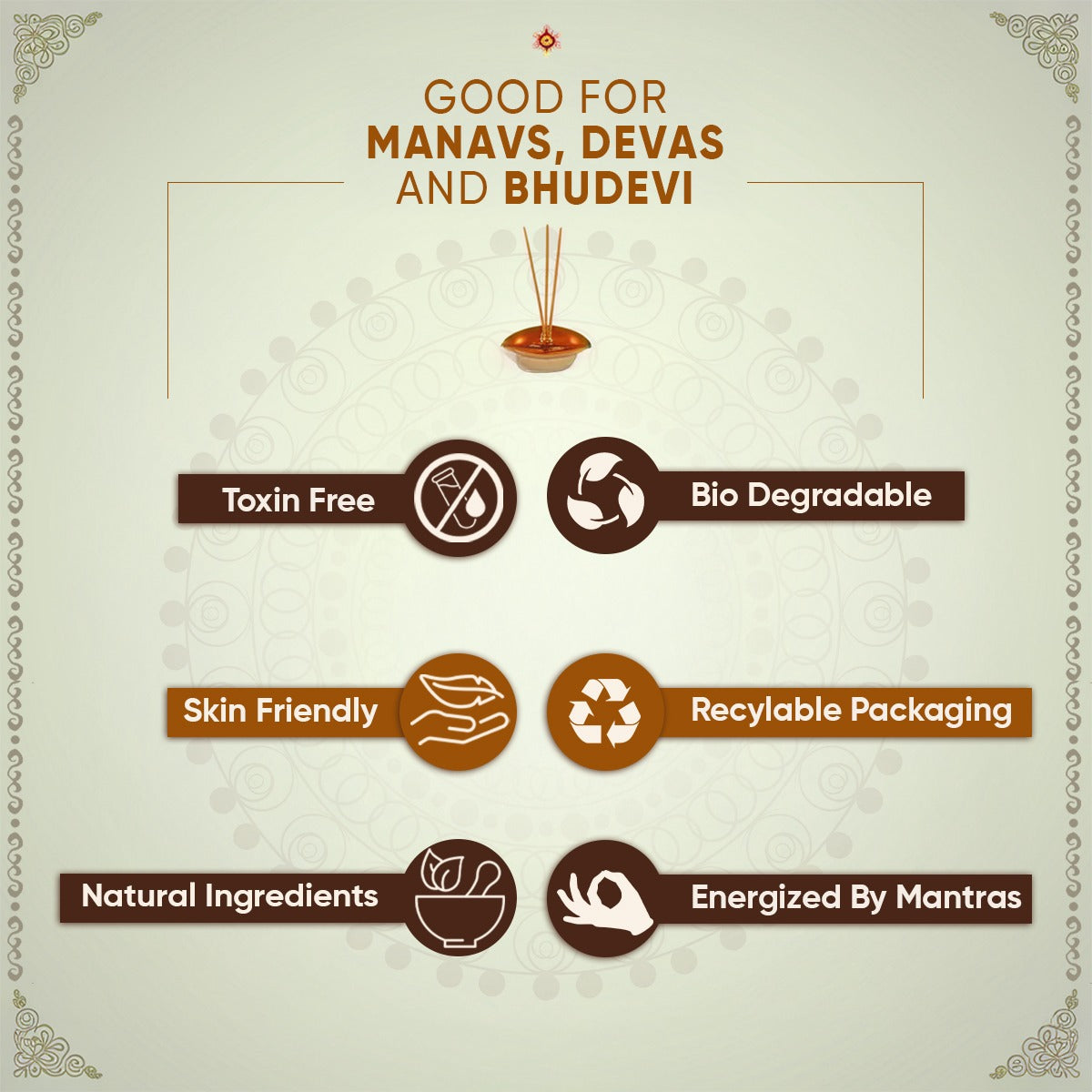 Paraayan Energized Wet Dhoop | 40 Pieces | Pack of 4 | Sacred Incense Sticks For Puja, Mandir, Home | Peaceful Fragrance