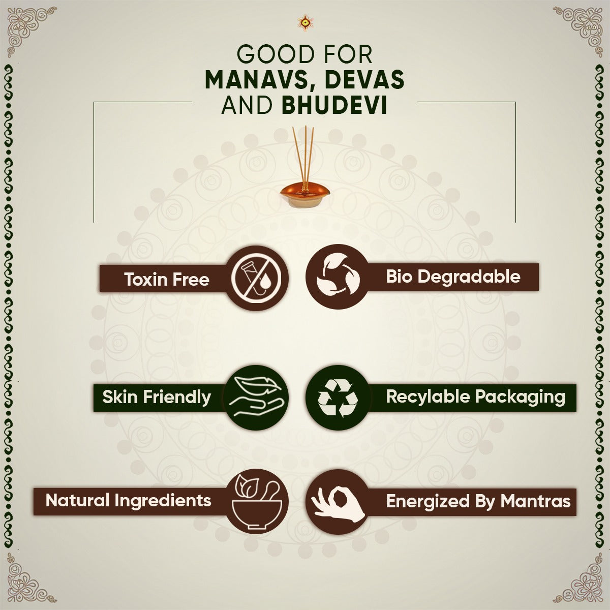 Paraayan Energized Dry Dhoop Cones | 20 Cones | Fragrance Mogra Dhoop Cones | Bambooless Dhoop Cones For Pooja Organic Dhoop Batti Incese Cones For Puja And Home