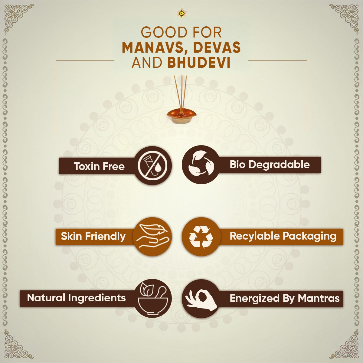 Paraayan Natural Pure Tulsi Mala with 108 Beads For Pooja| 7mm-Beads Size |Made from Pure Tulsi Beads |Best for  Meditation, Jaap Mala| Pack of 1